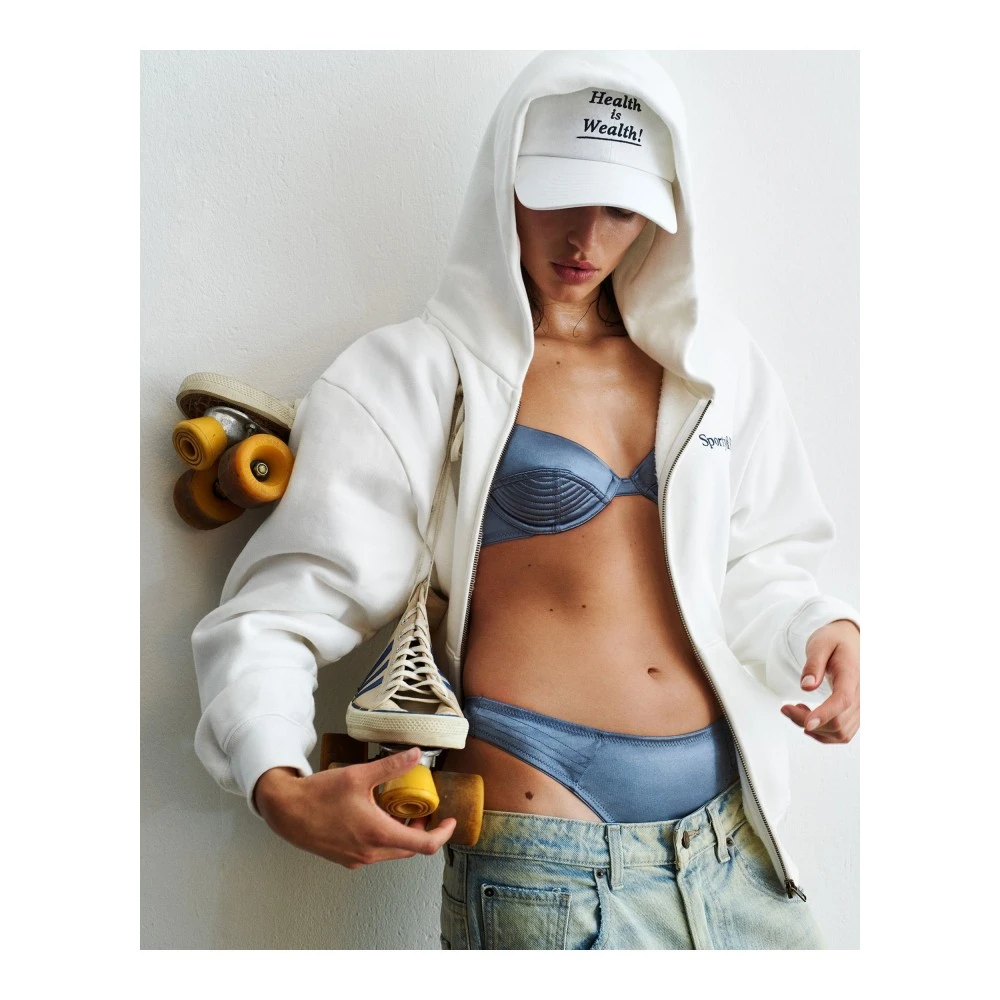 Health is Wealth Hat - White Sporty & Rich