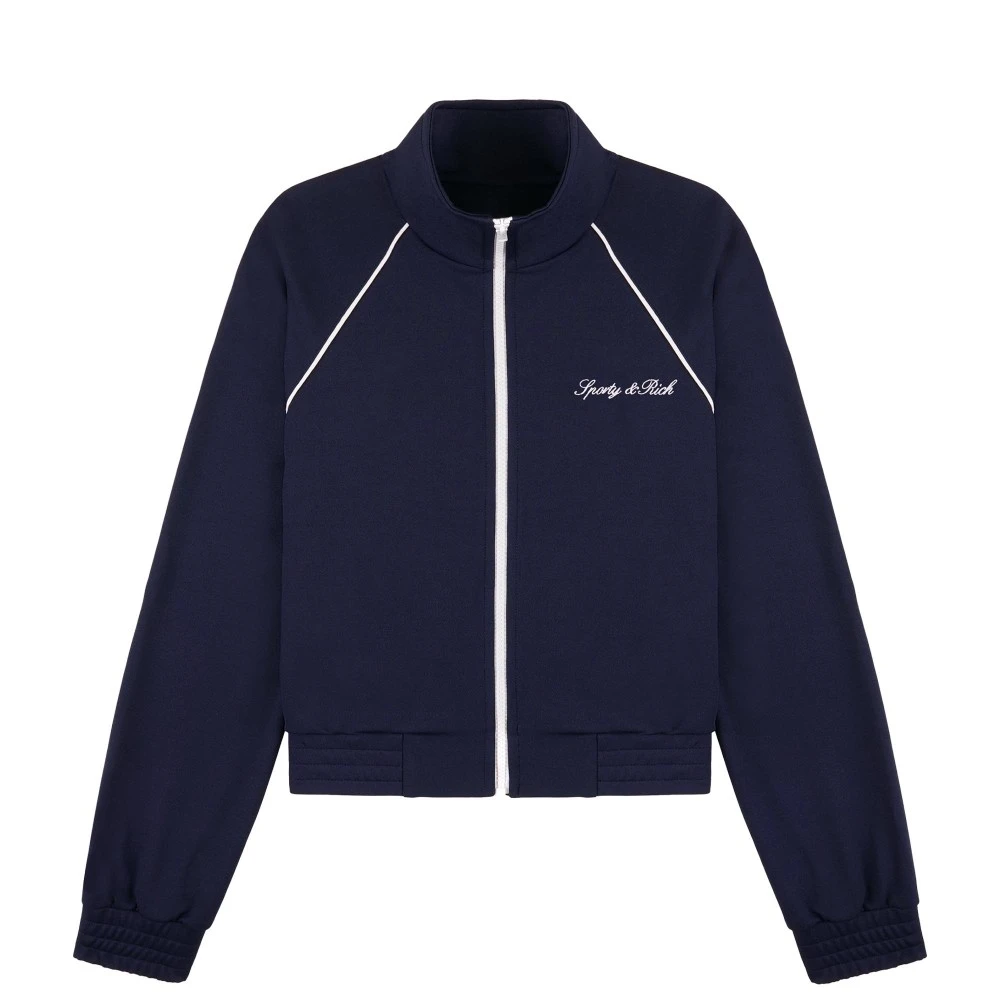 Unisex Jacket Sporty & Rich με Φερμουάρ