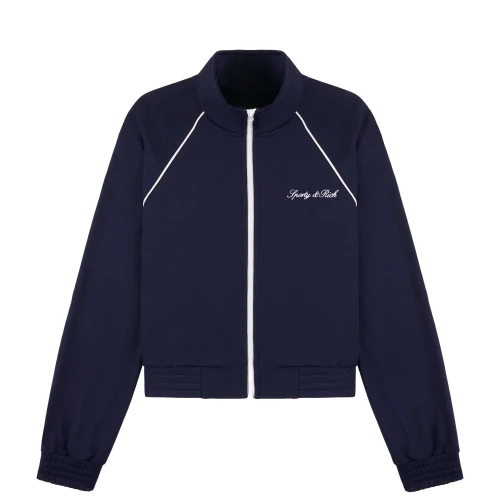 Unisex Jacket Sporty & Rich με Φερμουάρ