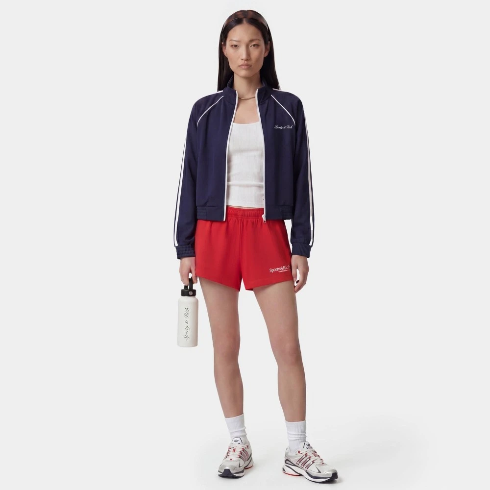 Unisex Jacket Sporty & Rich με Φερμουάρ