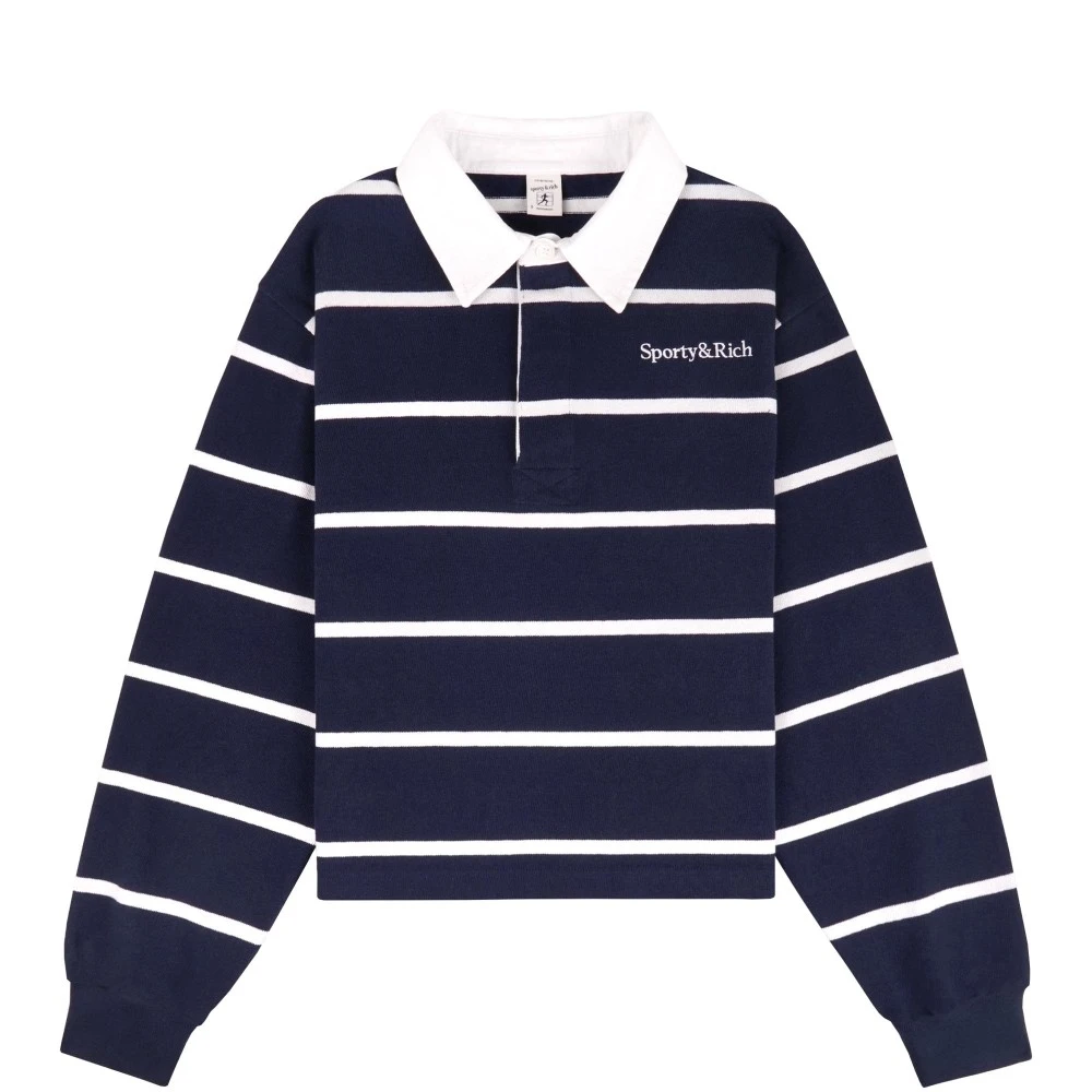 Unisex Polo Sporty & Rich με Ρίγες