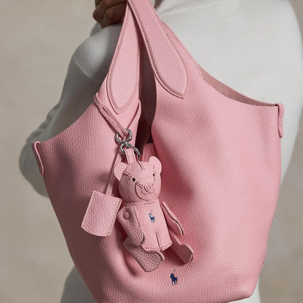 Δερμάτινο μπρελόκ τσάντας Polo Bear Polo Ralph Lauren