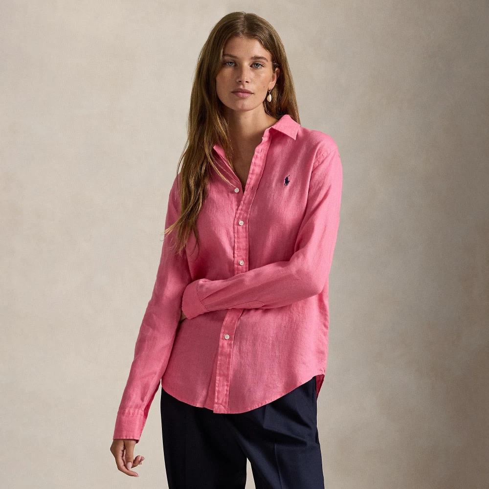 Λινό πουκάμισο Classic Fit Polo Ralph Lauren