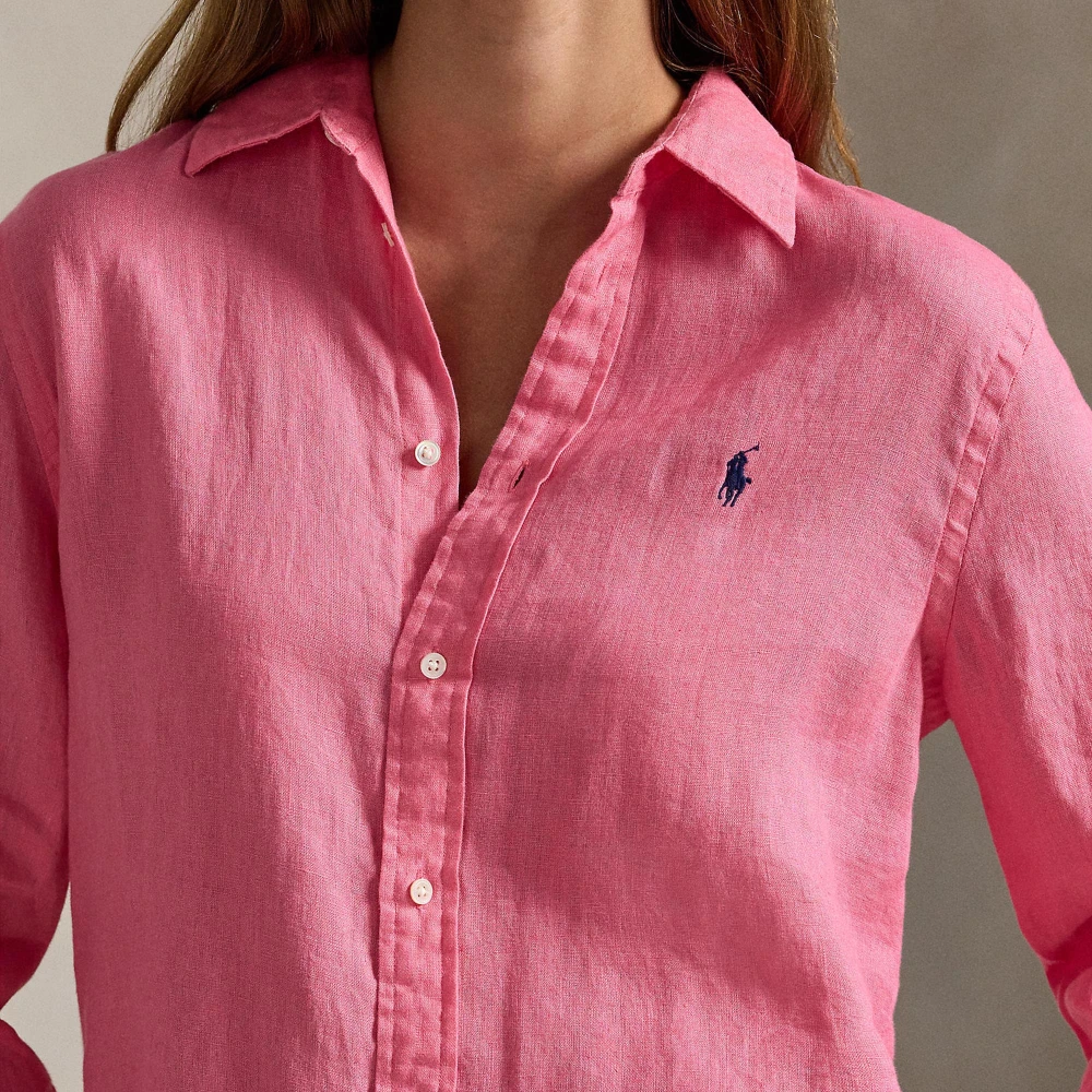Λινό πουκάμισο Classic Fit Polo Ralph Lauren