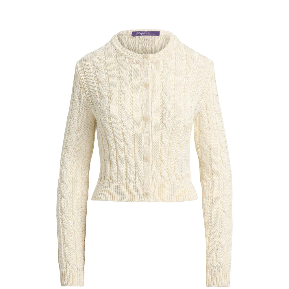 Γυναικεία Cropped Ζακέτα Silk Cable-Knit Ralph Lauren