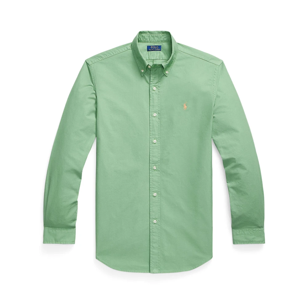 Πουκάμισο Oxford Custom Fit βαμμένο στο ένδυμα Polo Ralph Lauren