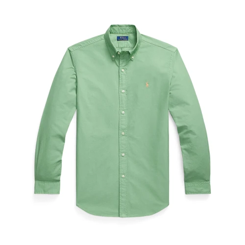 Πουκάμισο Oxford Custom Fit βαμμένο στο ένδυμα Polo Ralph Lauren