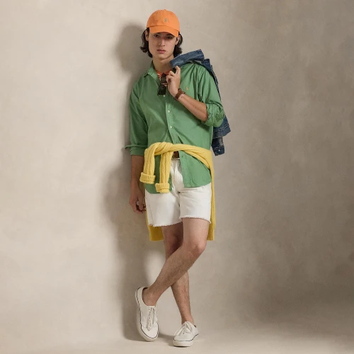 Πουκάμισο Oxford Custom Fit βαμμένο στο ένδυμα Polo Ralph Lauren