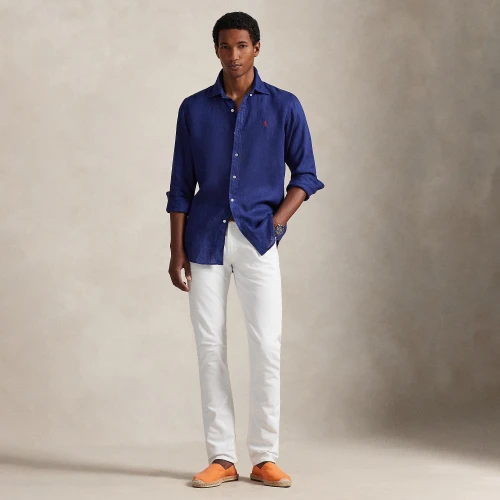Custom Fit Linen Shirt Polo Ralph Lauren