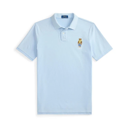 Πόλο μπλουζάκι Mesh Custom Slim με Polo Bear Polo Ralph Lauren