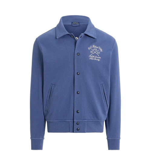 Ζακέτα από φλις Loopback με κεντημένο σχέδιο Polo Ralph Lauren