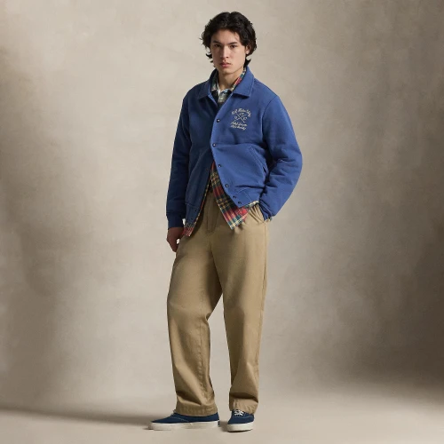 Ζακέτα από φλις Loopback με κεντημένο σχέδιο Polo Ralph Lauren
