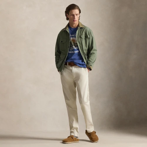 T-shirt από jersey Classic Fit με γραφικό σχέδιο Polo Ralph Lauren