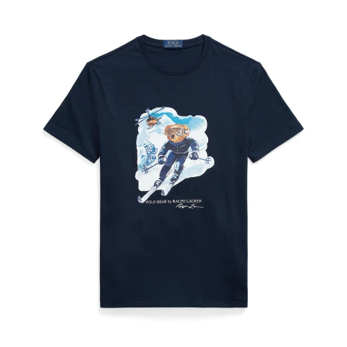 Custom Slim Fit Polo Bear T-Shirt Polo Ralph Lauren