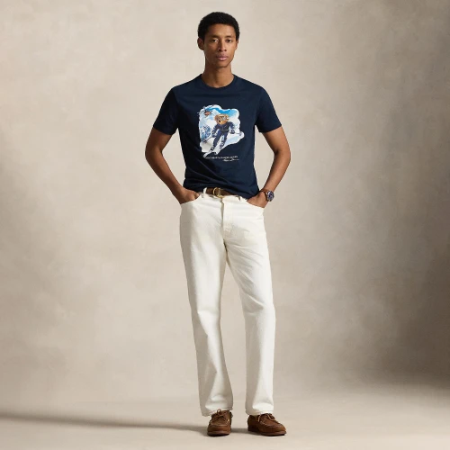 Custom Slim Fit Polo Bear T-Shirt Polo Ralph Lauren