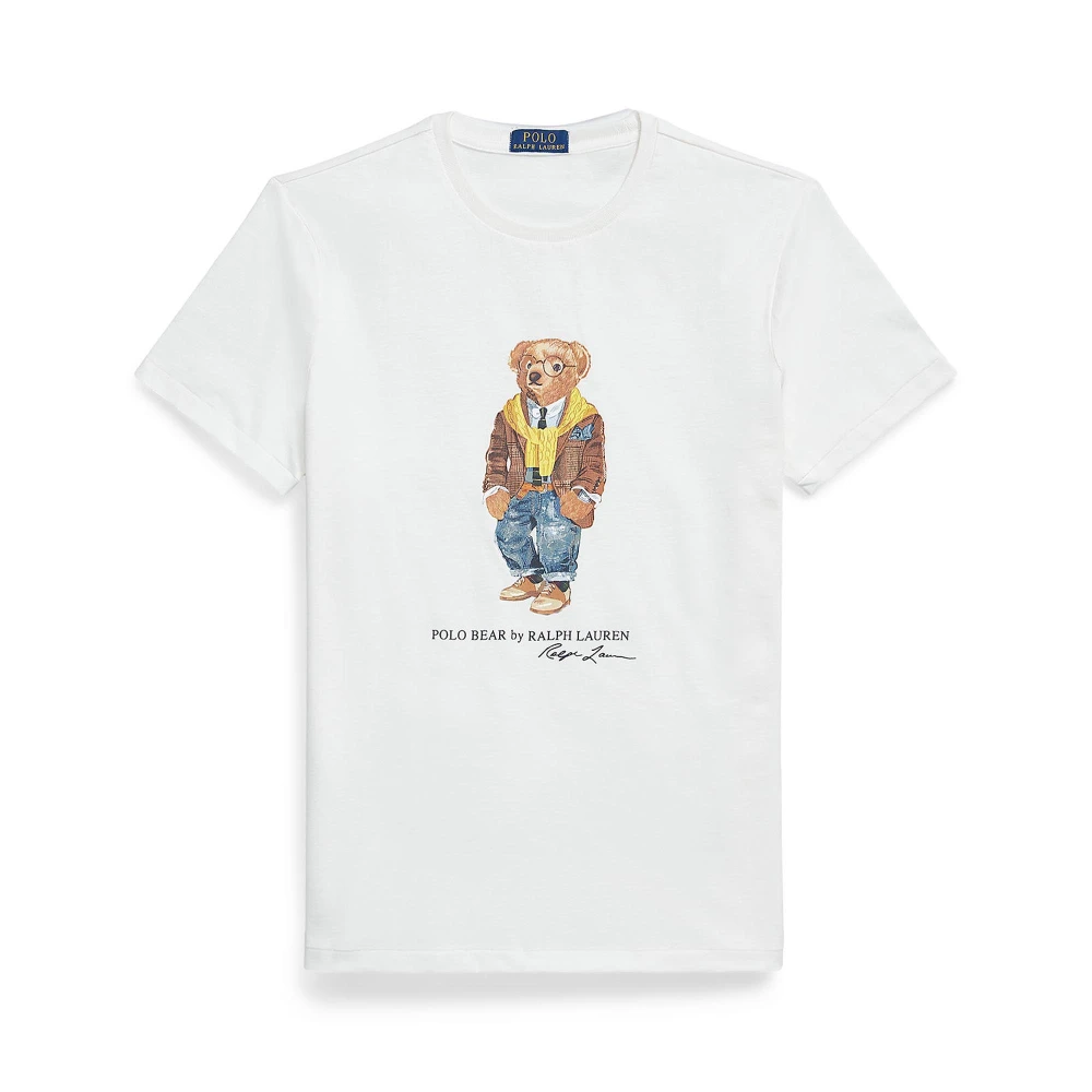 T-shirt από jersey Custom Slim Fit με Polo Bear Polo Ralph Lauren