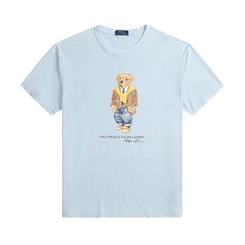 T-shirt Custom Slim Fit με Polo Bear Polo Ralph Lauren