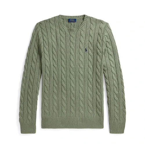Πουλόβερ από βαμβάκι με πλέξη cable-knit Polo Ralph Lauren