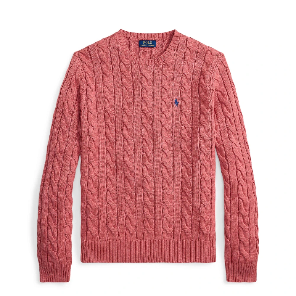 Πουλόβερ από βαμβάκι με πλέξη cable-knit Polo Ralph Lauren