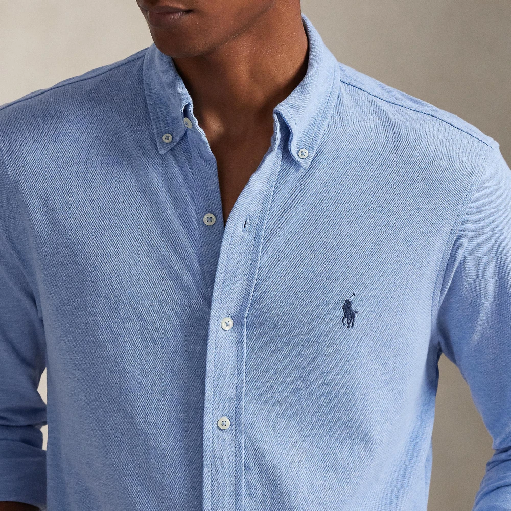 Ελαφρύ πουκάμισο mesh Polo Ralph Lauren