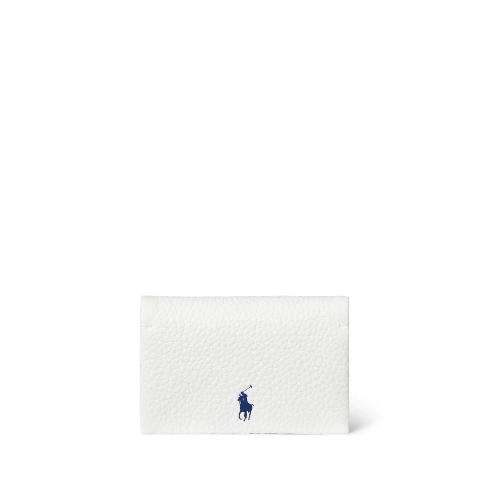 Δερμάτινη θήκη καρτών Polo Play με κουμπί Polo Ralph Lauren