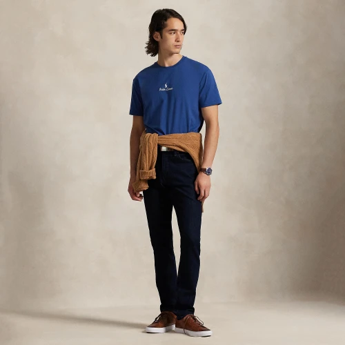 T-shirt Classic Fit με λογότυπο από jersey Polo Ralph Lauren