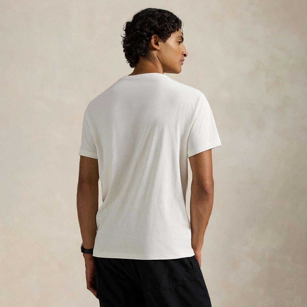 T-shirt Classic Fit με λογότυπο από jersey Polo Ralph Lauren