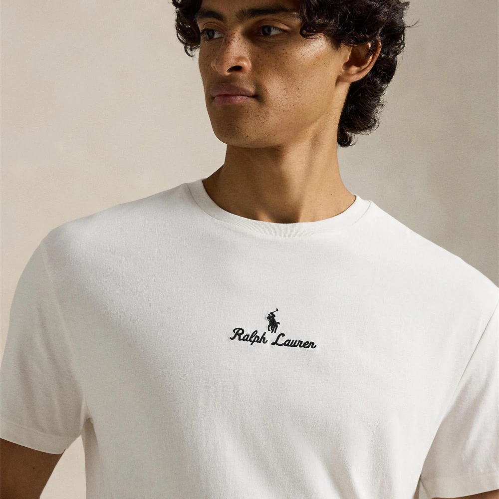 T-shirt Classic Fit με λογότυπο από jersey Polo Ralph Lauren