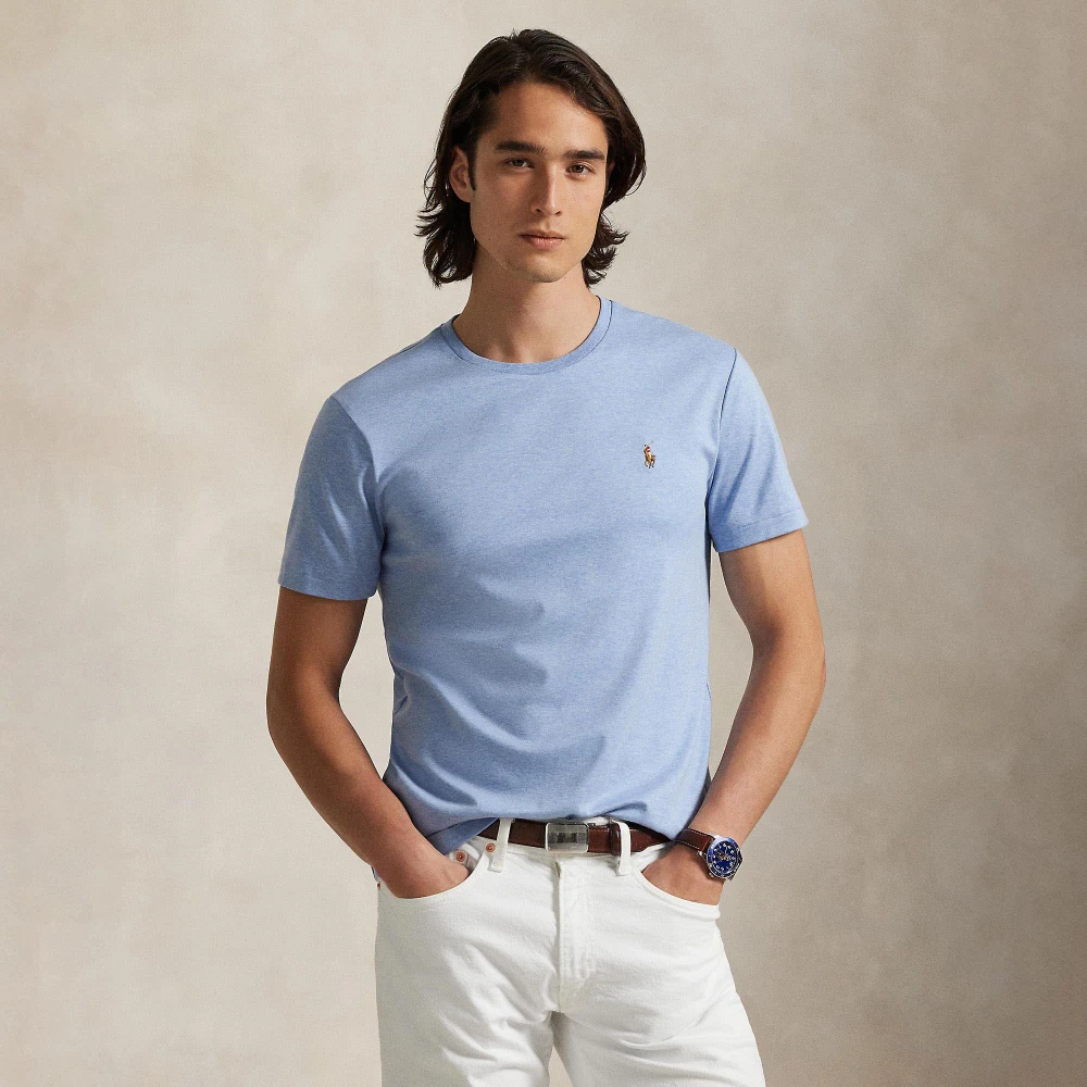T-shirt Custom Slim Fit από απαλό βαμβάκι Polo Ralph Lauren