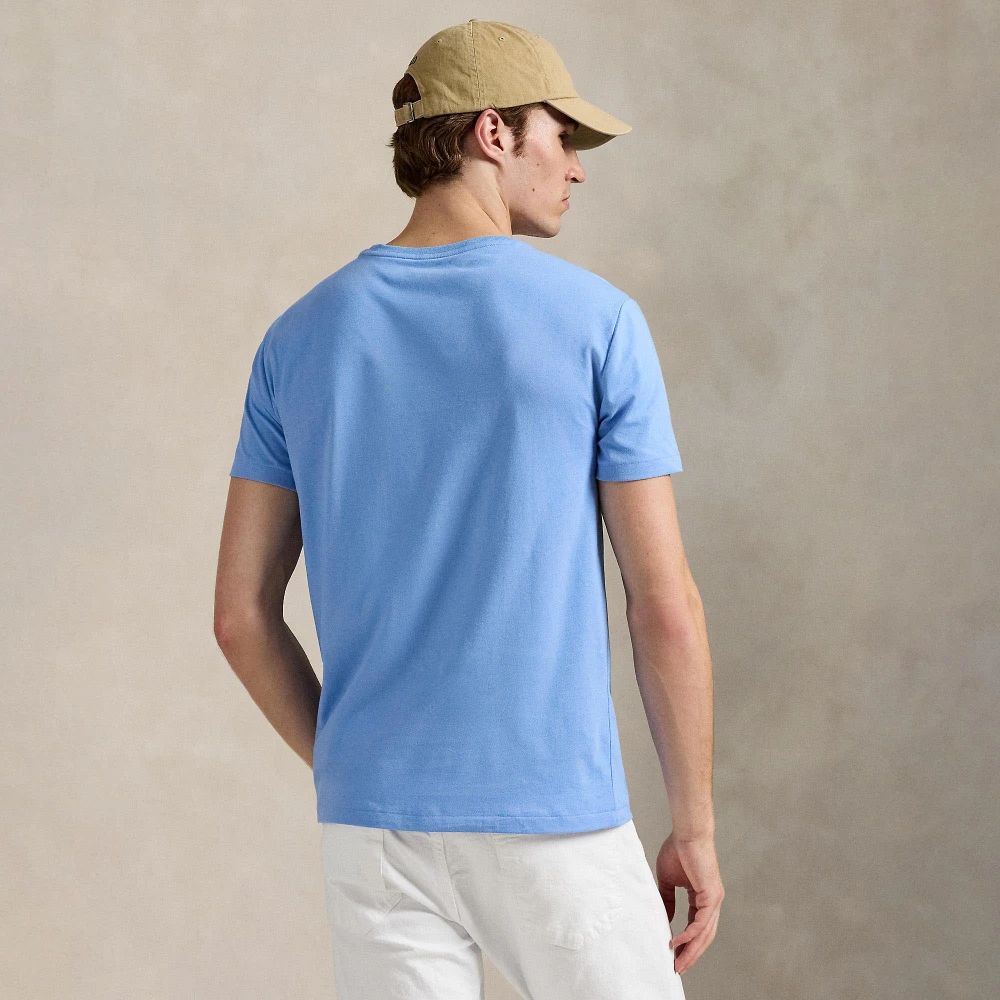 T-shirt Custom Slim Fit από jersey με στρογγυλή λαιμόκοψη Polo Ralph Lauren