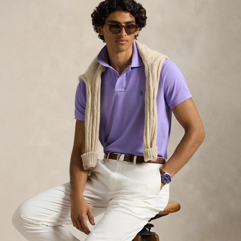 Πόλο μπλουζάκι Iconic Mesh Polo Ralph Lauren