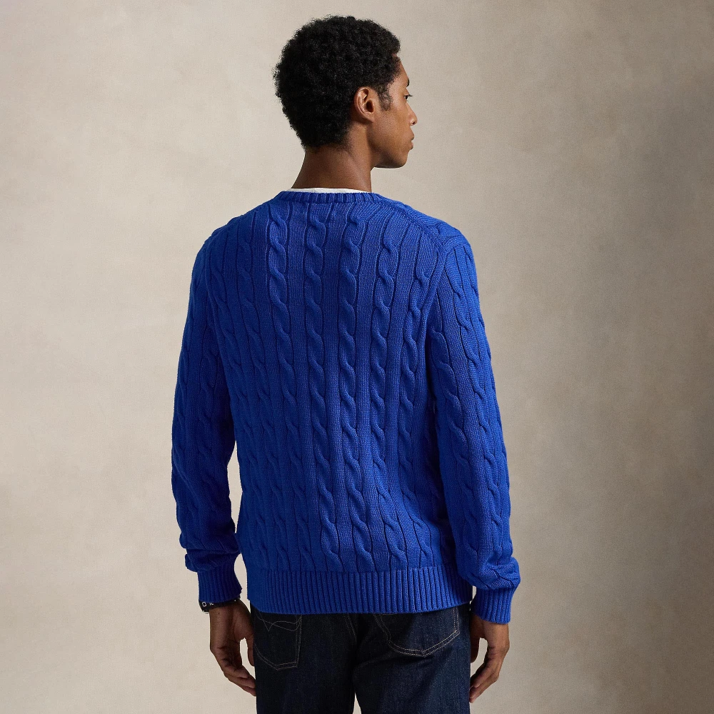Πουλόβερ με cable-knit πλέξη και σημαία Polo Ralph Lauren
