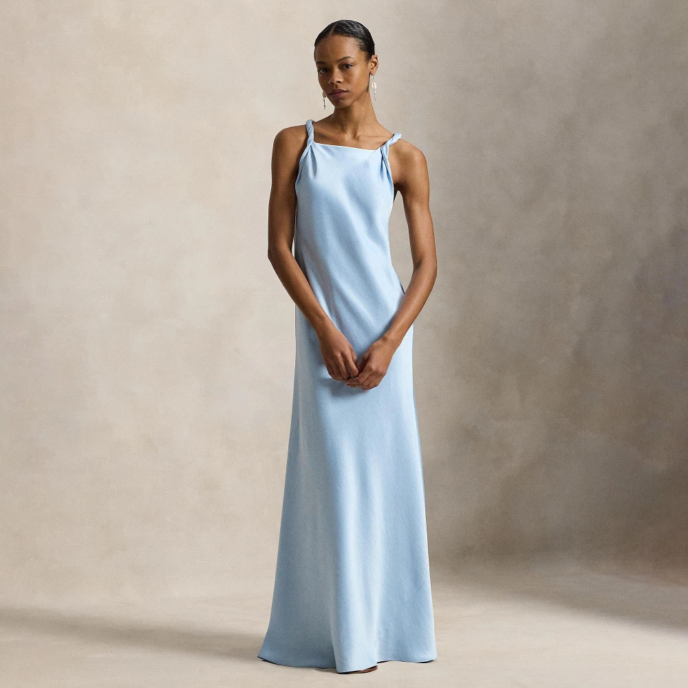 Γυναικείο Σατινέ Φόρεμα Ralph Lauren