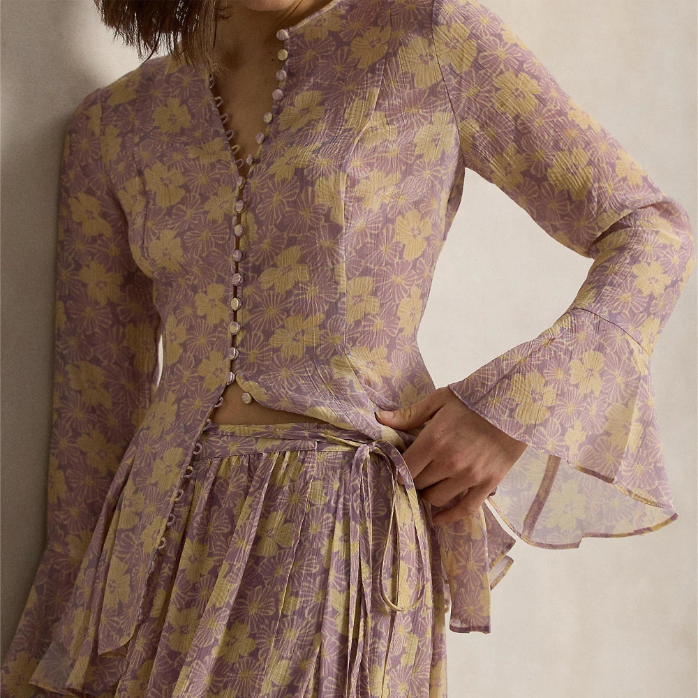 Γυναικείο Φούστα κρουαζέ Woven Wrap Skirt — Polo Ralph Lauren