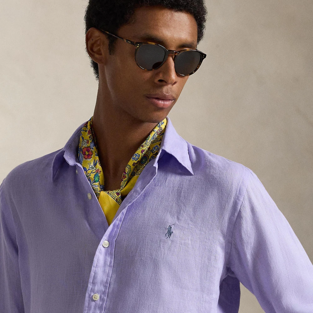 Ανδρικό PD LINEN V1-CUBDPPCS — Λινό Polo Ralph Lauren