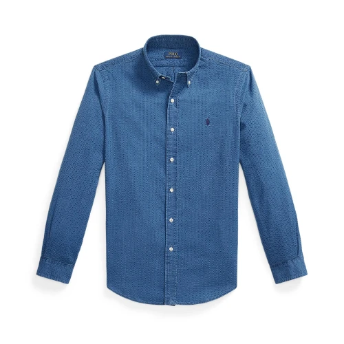 Ανδρικό Πουκάμισο Seersucker 40/1 CUBDPPCS — Polo Ralph Lauren