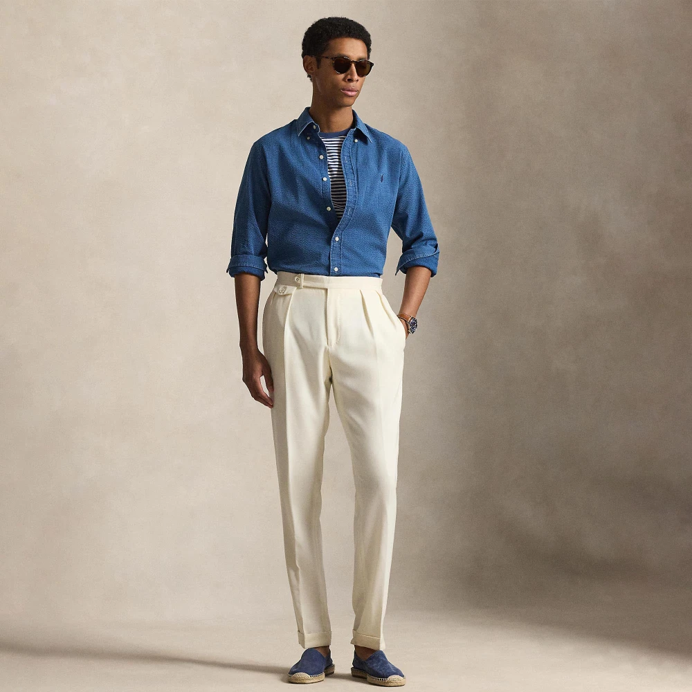 Ανδρικό Πουκάμισο Seersucker 40/1 CUBDPPCS — Polo Ralph Lauren