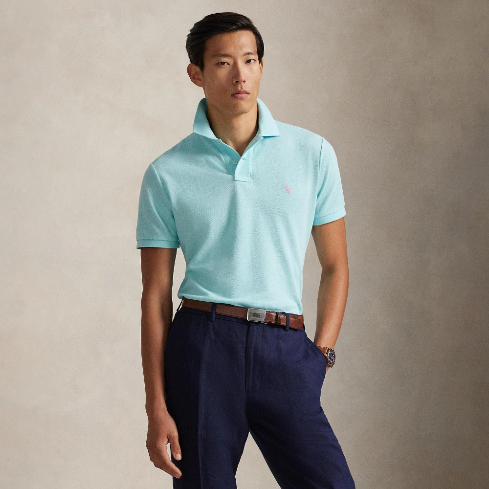Ανδρική Μπλούζα BASIC MESH-SSL-KNT — Polo Ralph Lauren