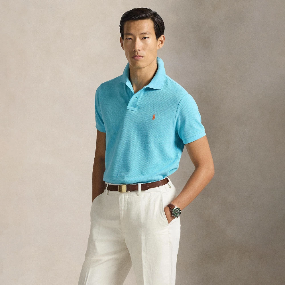 Ανδρικό Basic Mesh SSL‑KNT T‑shirt — Polo Ralph Lauren