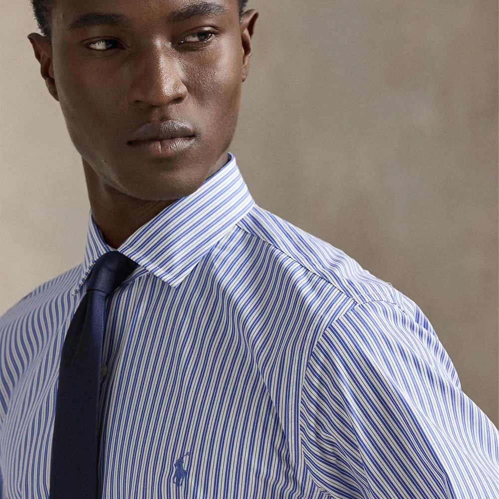 Ανδρικό Απαλό πουκάμισο Poplin PUREPRESS — Polo Ralph Lauren