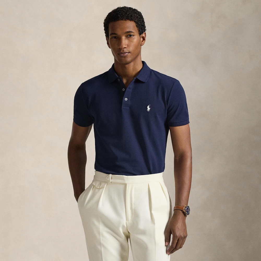 Ανδρική Μπλούζα Stretch Mesh SSL-PSH — Polo Ralph Lauren