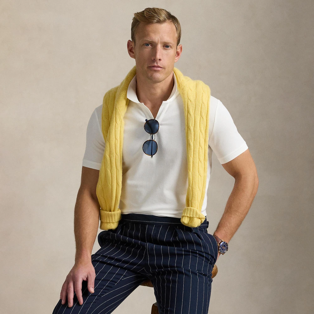 Ανδρικό Stretch Mesh SSL-PSH T-shirt — Polo Ralph Lauren