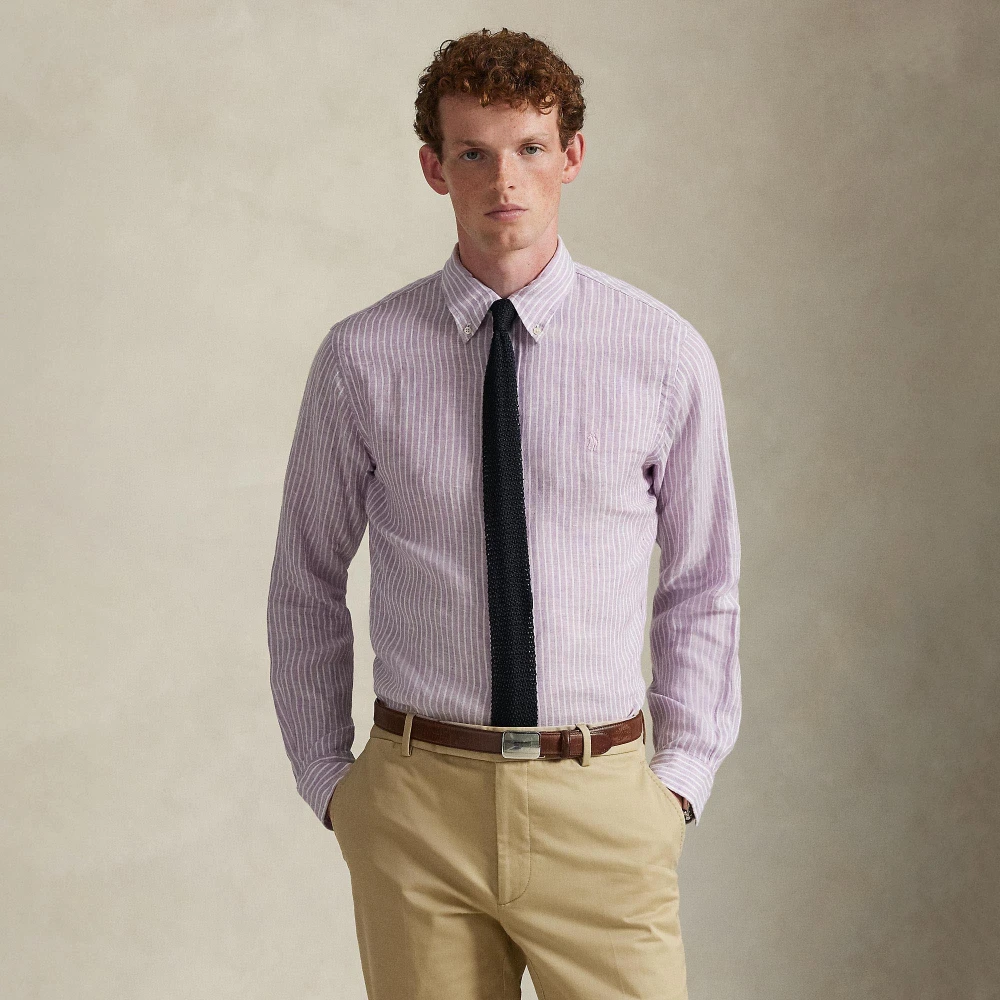 Ανδρικό Λινό πουκάμισο YD - Polo Ralph Lauren