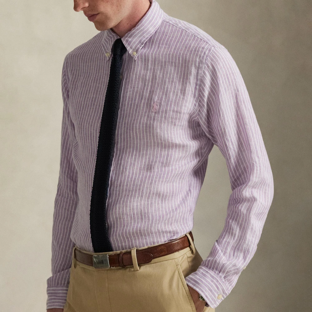 Ανδρικό Λινό πουκάμισο YD - Polo Ralph Lauren
