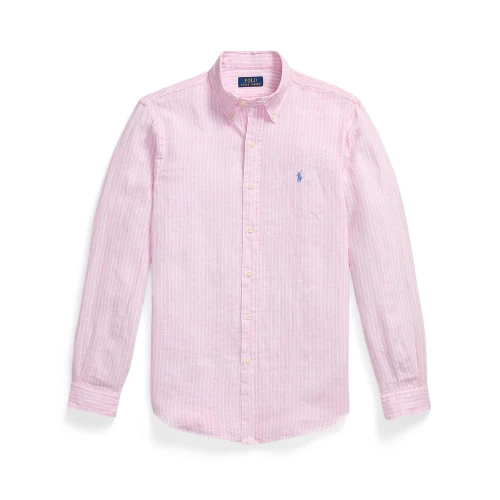 Ανδρικό Λινό υφαντό πουκάμισο Polo Ralph Lauren