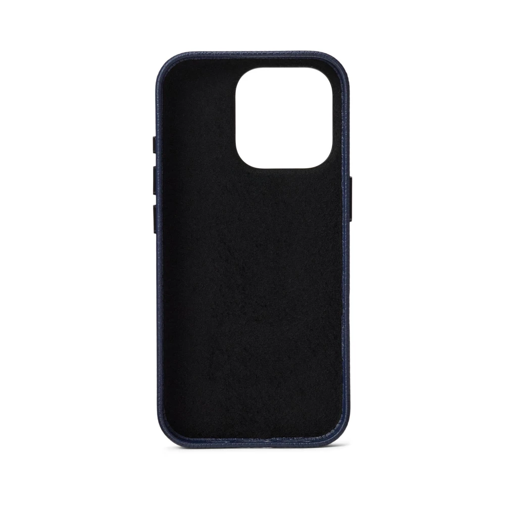 Ανδρικό Θήκη Polo Bear από δέρμα για iPhone 16 Pro — Polo Ralph Lauren