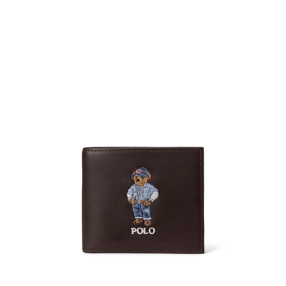 Ανδρικό Δερμάτινο πορτοφόλι Polo Bear Billfold — Polo Ralph Lauren