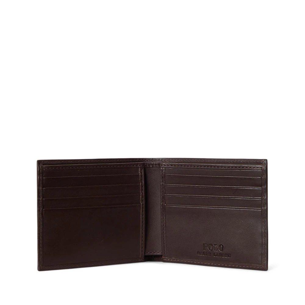 Ανδρικό Δερμάτινο πορτοφόλι Polo Bear Billfold — Polo Ralph Lauren