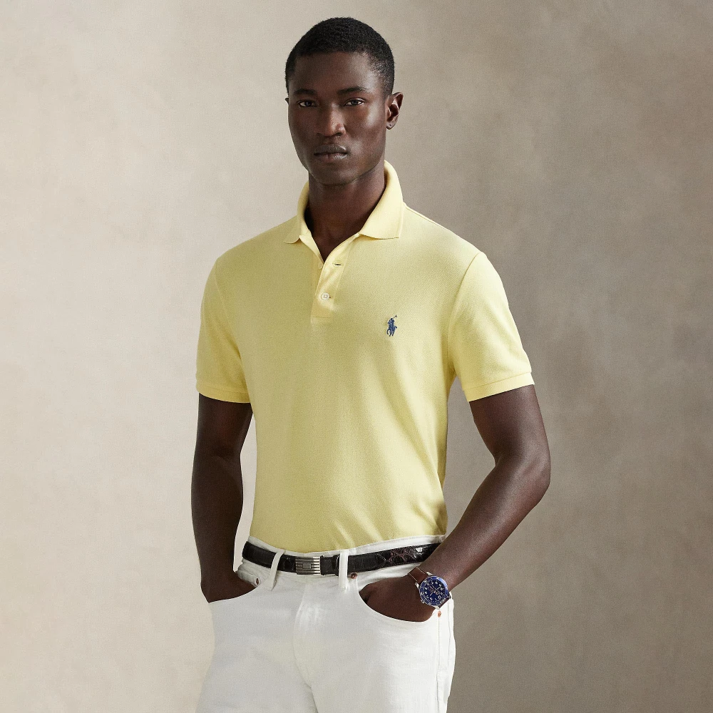 Ανδρικό Custom Slim Fit Stretch Mesh Polo Shirt Polo Ralph Lauren