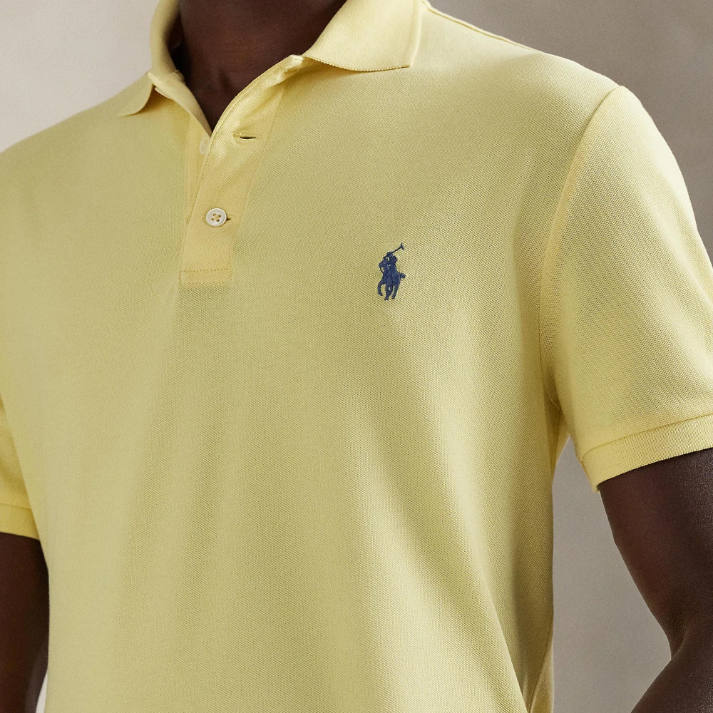 Ανδρικό Custom Slim Fit Stretch Mesh Polo Shirt Polo Ralph Lauren